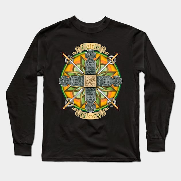 Celtic Glory Long Sleeve T-Shirt by Peter Awax